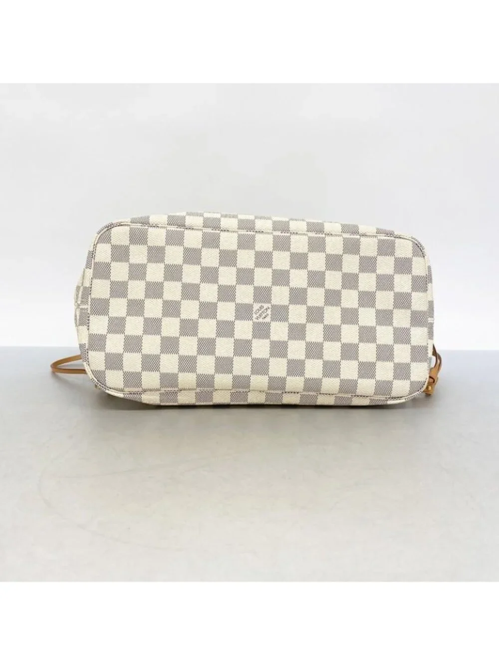 ★SOLD★ Louis Vuitton Tote Damier Azur Neverfull MM White - Picture 3 of 10